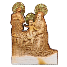 Load image into Gallery viewer, OLD WORLD CHRISTMAS GINGER COTTAGES NATIVITY CHAPEL CHRISTMAS ORNAMENT 80003