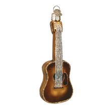 Load image into Gallery viewer, OLD WORLD CHRISTMAS GUITAR GLASS MUSICAL INSTRUMENT CHRISTMAS ORNAMENT 38010