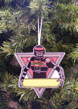 Load image into Gallery viewer, VINTAGE KSA BLACK VR TROOPER WOOD XMAS ORNAMENT 1995
