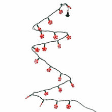 Load image into Gallery viewer, KURT ADLER RED LED PEPPERMINT SWIRL CANDY 20 LIGHT SET CHRISTMAS LIGHTS UL0147