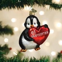 Load image into Gallery viewer, OLD WORLD CHRISTMAS BEST BABYSITTER BLOWN GLASS CHRISTMAS ORNAMENT 36277