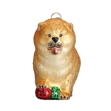 Load image into Gallery viewer, OLD WORLD CHRISTMAS CHOW CHOW DOG CHRISTMAS ORNAMENT 12497