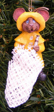 Load image into Gallery viewer, KURT ADLER "HOLE IN THE WALL GANG" SALT OF THE SEA FISHERMAN MOUSE XMAS ORNAMENT