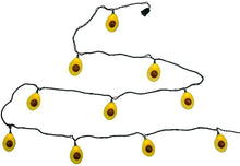 Load image into Gallery viewer, KURT ADLER PLASTIC AVOCADO 10 LIGHT SET NOVELTY CHRISTMAS LIGHTS UL4337