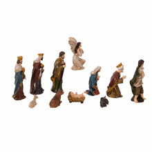 Load image into Gallery viewer, KURT ADLER 3.25" RESIN 11 PIECE HAND PAINTED NATIVITY SET CHRISTMAS DECOR N1019