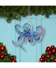 Load image into Gallery viewer, Kurt Adler 4" Resin Colorful Octopus Nautical Coastal Christmas Ornament E0987