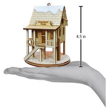Load image into Gallery viewer, OLD WORLD CHRISTMAS GINGER COTTAGES GINGER BEACH COTTAGE XMAS ORNAMENT 80500