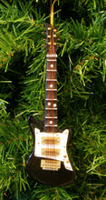 Load image into Gallery viewer, KURT S. ADLER BLACK ELECTRIC GUITAR w/CASE MUSICAL INSTRUMENT CHRISTMAS ORNAMENT
