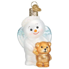 Load image into Gallery viewer, OLD WORLD CHRISTMAS BABY SNOW ANGEL GLASS CHRISTMAS ORNAMENT 24222