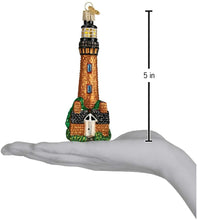 Load image into Gallery viewer, OLD WORLD CHRISTMAS CURRITUCK LIGHTHOUSE GLASS CHRISTMAS ORNAMENT 20051