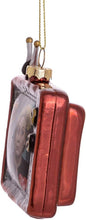 Load image into Gallery viewer, KURT ADLER "I LOVE LUCY" LUCY & ETHEL RETRO TV GLASS CHRISTMAS ORNAMENT LU4211