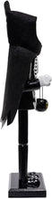 Load image into Gallery viewer, KURT ADLER 15" WOODEN SKELETON NUTCRACKER HALLOWEEN TABLETOP DECORATION HW1913