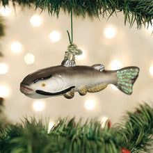 Load image into Gallery viewer, OLD WORLD CHRISTMAS CATFISH GLASS CHRISTMAS ORNAMENT 12539