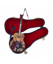 Load image into Gallery viewer, KURT ADLER GRATEFUL DEAD GUITAR w/CASE MUSICAL INSTRUMENT XMAS ORNAMENT GD2151