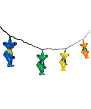 Load image into Gallery viewer, KURT ADLER 11.5' UL 10-LIGHT GRATEFUL DEAD DANCING BEARS LIGHT SET GD9141