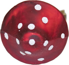 Load image into Gallery viewer, Kurt Adler 2-Piece Box Set Glass 4" Clip-On Mushroom Christmas Ornaments C1840