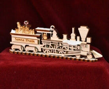Load image into Gallery viewer, OLD WORLD CHRISTMAS GINGER COTTAGES SANTA TRAIN CHRISTMAS ORNAMENT 80008 / GC108