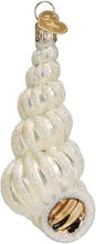 Load image into Gallery viewer, OLD WORLD CHRISTMAS WENTLETRAP SHELL NAUTICAL GLASS CHRISTMAS ORNAMENT 12652