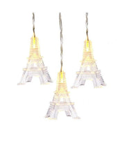 Load image into Gallery viewer, KURT ADLER EIFFEL TOWER CLEAR 10-LIGHT SET CHRISTMAS NOVELY LIGHTS JEL0606C