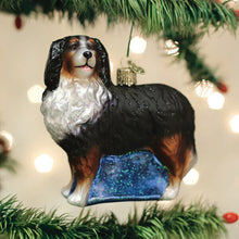 Load image into Gallery viewer, OLD WORLD CHRISTMAS BERNESE MOUNTAIN DOG GLASS CHRISTMAS ORNAMENT 12379