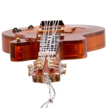 Load image into Gallery viewer, KURT ADLER HOLLOW BODY SUNBURST ELECTRIC GUITAR MUSICAL INSTRUMENT XMAS ORNAMENT