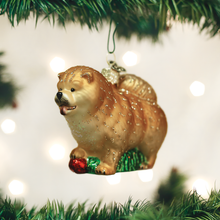 Load image into Gallery viewer, OLD WORLD CHRISTMAS CHOW CHOW DOG CHRISTMAS ORNAMENT 12497