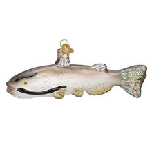 Load image into Gallery viewer, OLD WORLD CHRISTMAS CATFISH GLASS CHRISTMAS ORNAMENT 12539