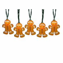 Load image into Gallery viewer, KURT ADLER GINGERBREAD 10 LIGHT SET NOVELTY CHRISTMAS LIGHTS UL1419
