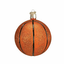 Load image into Gallery viewer, OLD WORLD CHRISTMAS BASKETBALL GLASS SPORTS CHRISTMAS ORNAMENT 44010