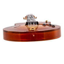 Load image into Gallery viewer, KURT ADLER HOLLOW BODY SUNBURST ELECTRIC GUITAR MUSICAL INSTRUMENT XMAS ORNAMENT