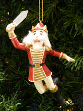 Load image into Gallery viewer, KURT S. ADLER DELUXE NUTCRACKER RESIN PRINCE CHRISTMAS ORNAMENT