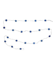 Load image into Gallery viewer, KURT ADLER HANUKKAH STAR OF DAVID 20-LIGHT FAIRY SET BLUE & WHITE HOLIDAY DECOR