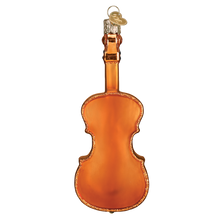 Load image into Gallery viewer, OLD WORLD CHRISTMAS CELLO GLASS MUSICAL INSTRUMENT CHRISTMAS ORNAMENT 38053