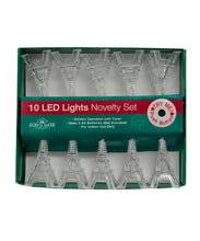 Load image into Gallery viewer, KURT ADLER EIFFEL TOWER CLEAR 10-LIGHT SET CHRISTMAS NOVELY LIGHTS JEL0606C
