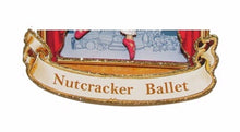 Load image into Gallery viewer, KURT ADLER "NUTCRACKER BALLET" SHADOW BOX w/ CLARA CHRISTMAS ORNAMENT