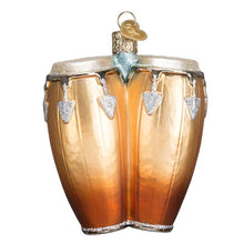 Load image into Gallery viewer, OLD WORLD CHRISTMAS CONGA DRUM GLASS MUSICAL INSTRUMENT CHRISTMAS ORNAMENT 38042