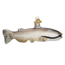 Load image into Gallery viewer, OLD WORLD CHRISTMAS CATFISH GLASS CHRISTMAS ORNAMENT 12539