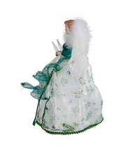 Load image into Gallery viewer, KURT ADLER 12" UL 10-LIGHT IRISH ANGEL TREETOP DECORATION UL1081