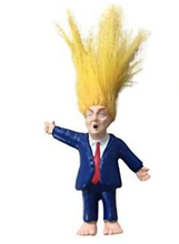 Load image into Gallery viewer, KURT ADLER 3.75" RESIN POLITICAL TROLL PRESIDENT TRUMP CHRISTMAS ORNAMENT A2019
