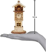 Load image into Gallery viewer, OLD WORLD CHRISTMAS GINGER COTTAGES CLOCK TOWER CHRISTMAS ORNAMENT 80009 / GC109
