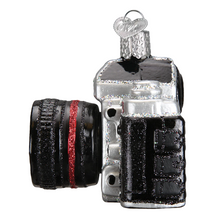 Load image into Gallery viewer, OLD WORLD CHRISTMAS CAMERA BLOWN GLASS CHRISTMAS ORNAMENT 32227
