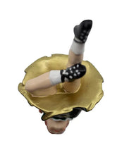 Load image into Gallery viewer, KURT ADLER 6" RESIN HAND PAINTED IRISH STEP DANCING GIRL XMAS ORNAMENT W4100
