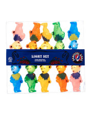 Load image into Gallery viewer, KURT ADLER 11.5' UL 10-LIGHT GRATEFUL DEAD DANCING BEARS LIGHT SET GD9141
