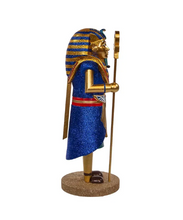 Load image into Gallery viewer, KURT ADLER  15" KING TUT NUTCRACKER CHRISTMAS TABLETOP DECOR NH0001
