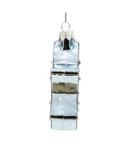 Load image into Gallery viewer, KURT ADLER 4" NOBLE GEMS GLASS HANUKKAH STAR OF DAVID HOLIDAY ORNAMENT NB1741
