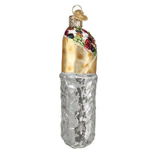 Load image into Gallery viewer, OLD WORLD CHRISTMAS BURRITO POPULAR MEXICAN WRAP GLASS CHRISTMAS ORNAMENT 32412
