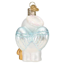 Load image into Gallery viewer, OLD WORLD CHRISTMAS BABY SNOW ANGEL GLASS CHRISTMAS ORNAMENT 24222
