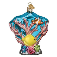 Load image into Gallery viewer, OLD WORLD CHRISTMAS CORAL REEF COASTAL NAUTICAL GLASS CHRISTMAS ORNAMENT 12597

