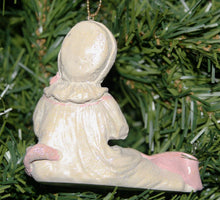 Load image into Gallery viewer, KURT ADLER "BABY'S FIRST CHRISTMAS" BABY GIRL VINTAGE 1990's CHRISTMAS ORNAMENT
