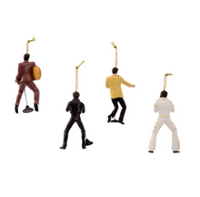 Load image into Gallery viewer, KURT ADLER 4 PIECE RESIN ELVIS PRESLEY CHRISTMAS ORNAMENT GIFT BOX SET EP2176
